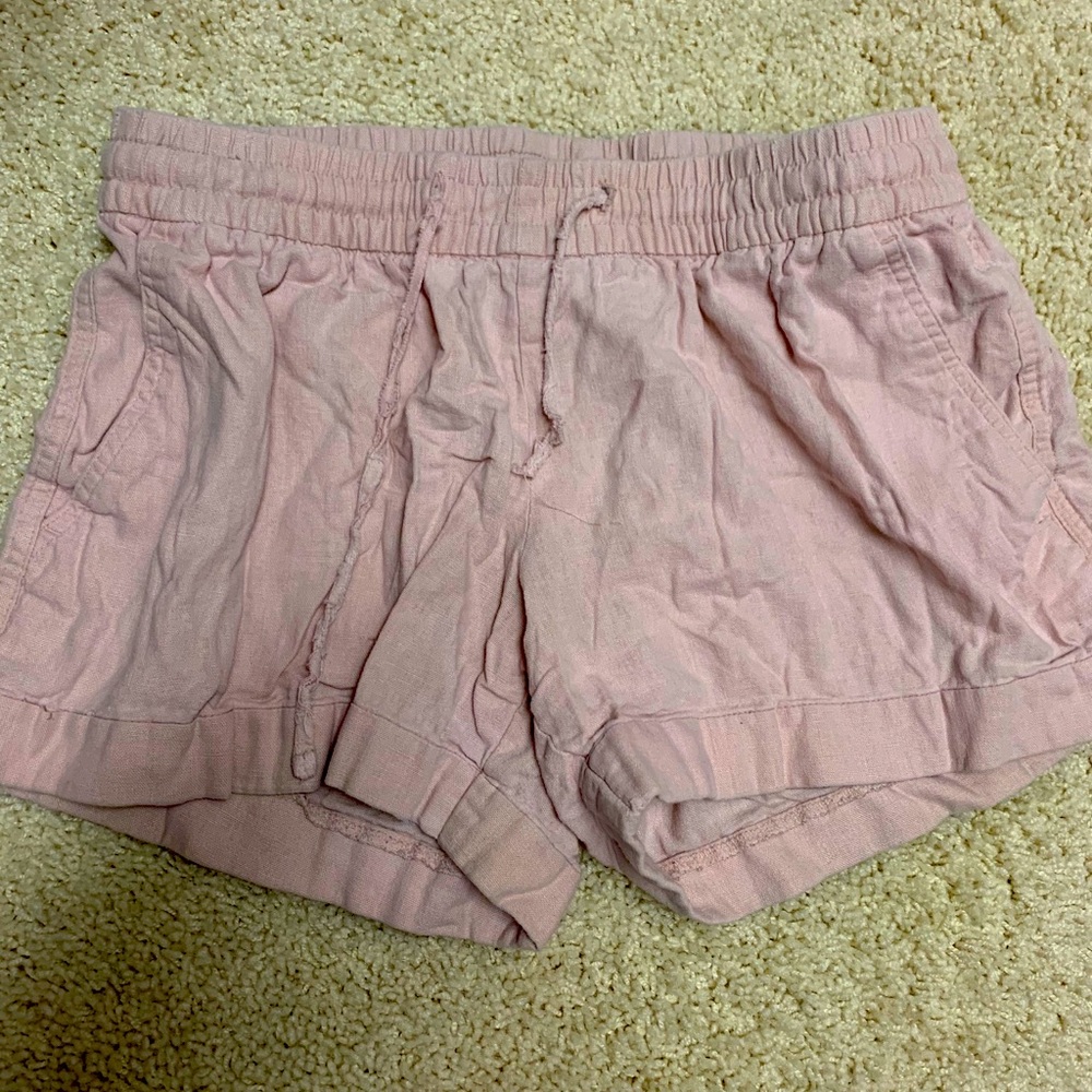 comfy pink shorts